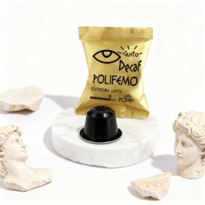 100 CÁPSULAS COMPATIBLES DOLCE GUSTO MEZCLA POLIFEMO DESCAFINADO