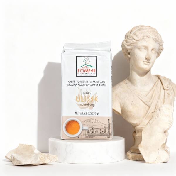 CAFÉ MOLIDO MEZCLA ULISSE 250G 100% ROBUSTA ESPRESSO EXTRA FORTE ITALIANO