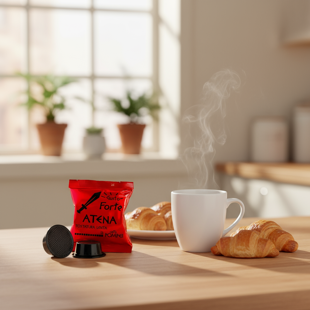 100 CÁPSULAS COMPATIBLES A MODO MIO MEZCLA ATENA ESPRESSO INTENSO ITALIANO